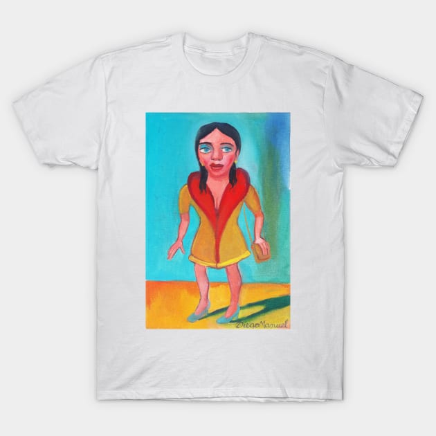 Girl dressed on saturday T-Shirt by diegomanuel